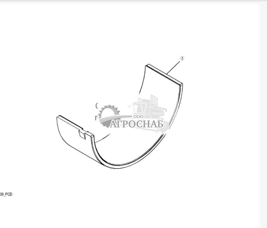 9901 Комплект шатунных подшипников 